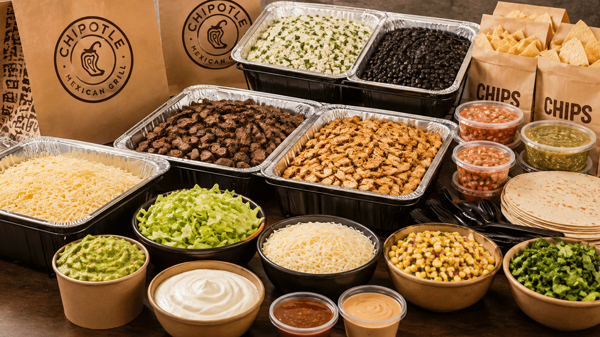 Chipotle Catering Menu