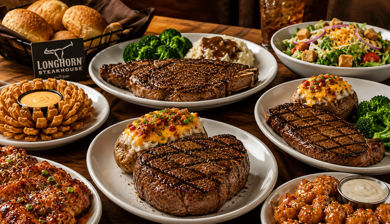 LongHorn Steakhouse Menu